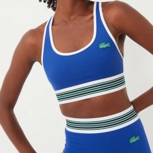 Lacoste × Bandier Multi Striped Band
Bralette - Cobalt. Medium.